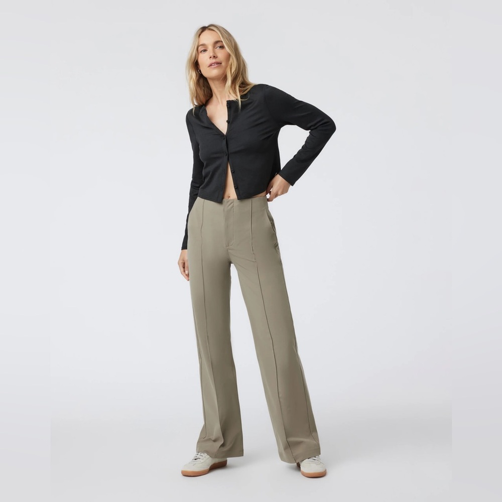 Vuori Meta Wideleg Pant Taupe M